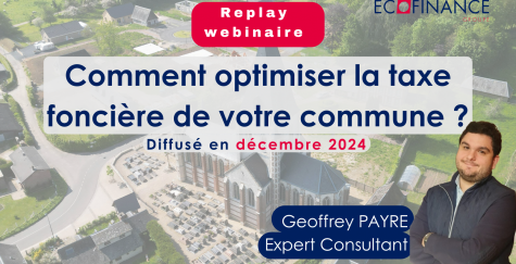 Webinaire Comment optimiser la TF payée par votre commune