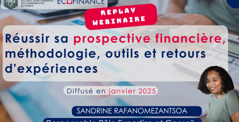 Webinaire : Réussir sa prospective financière : méthodologie, outils et retours d’expériences